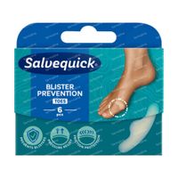 Salvequick® Blister Prevention Toes 6 pleisters