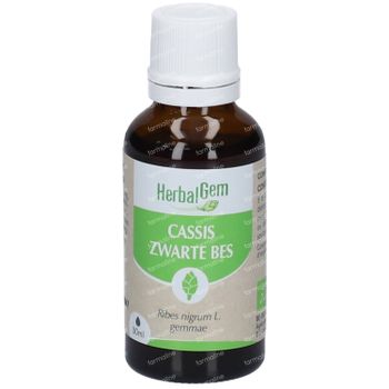 HerbalGem Zwarte Bes Bio 30 ml druppels
