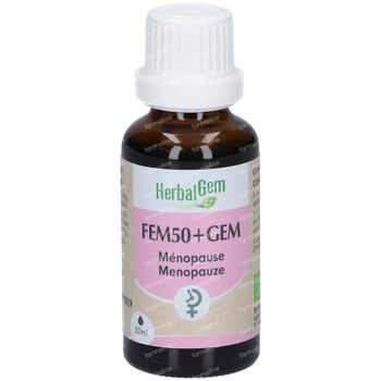 HerbalGem Fem50+Gem Bio 30 ml druppels