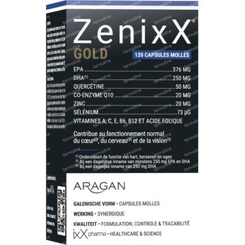 ZenixX Gold Nouvelle Formule 60 capsules