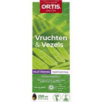 Ortis® Vruchten & Vezels Milde Werking Appelsmaak 250 ml siroop