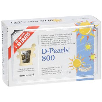 Pharma Nord D-Pearls 800 + 40 Capsules GRATIS 200 capsules