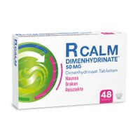 R Calm Dimenhydrinate® 50 mg 48 tabletten