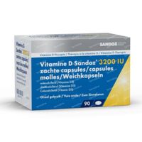 Vitamine D Sandoz® 3200 IU 90 capsules