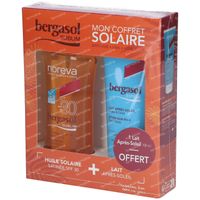 Bergasol Sublim Huile Solaire Satinée SPF30 + Expert Lait Après-Soleil GRATUIT 1 set