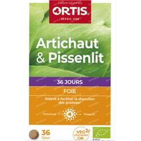 Ortis® Artichaut & Pissenlit 36 comprimés