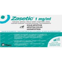 Zasetic® 1mg/ml Oogdruppels 10x0,6 ml oogdruppels