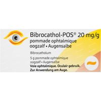 Bibrocathol-POS® 20mg/g Oogzalf 5 g oogzalf