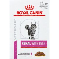 Royal Canin® Veterinary Feline Renal with Beef 12x85 g