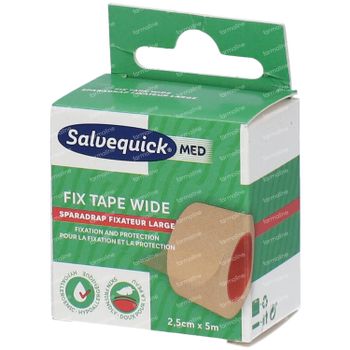 Salvequick® Med Fix Tape Wide Refill 2,5 cm x 5 m 1 emplâtre