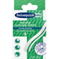 Salvequick® Med Wound Closure Strips 8 pansements