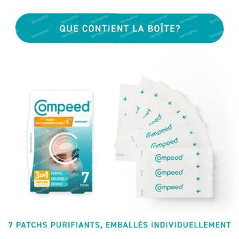 Compeed® Patch Anti-Imperfections Purifiant Nuit 7 patch