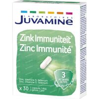 Juvamine Zink Immuniteit 30 capsules