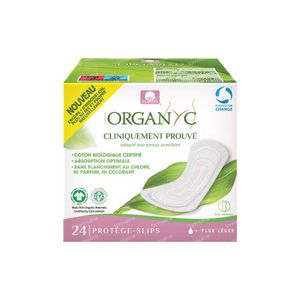 Organyc® Protège-Slips Pocket Flux Léger 24 protège-slips