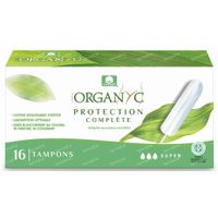 Organyc® Tampons Complete Protection Super 16 tampons