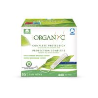 Organyc® Tampons Complete Protection Compact Super 16 tampons