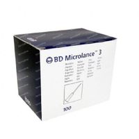 BD Microlance™ 3 Aiguilles 18G 1,5" RB Thinwall 100 aiguilles