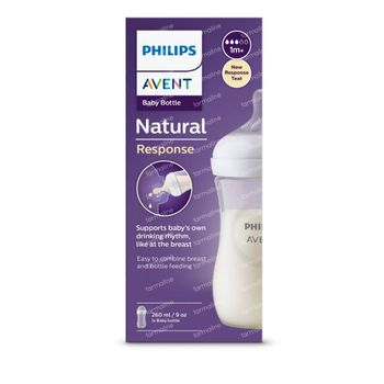 Philips Avent Natural Response Zuigfles SCY903/01 260 ml