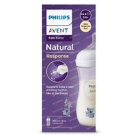 Philips Avent Natural Response Zuigfles Koala SCY903/67 260 ml