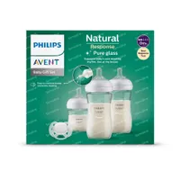 Philips Avent Coffret Cadeau Nouveau-Né Natural Response Verre