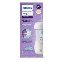 Philips Avent Natural Response Airfree-Ventiel Zuigfles Olifant SCY673/81 260 ml