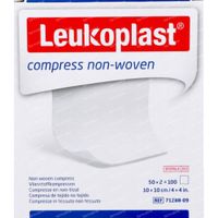 Image of Leukoplast® Compress Non-Woven 10 cm x 10 cm 50x2 kompressen