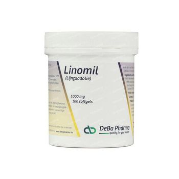 Deba Pharma Linomil 1000 mg 100 gélules souples