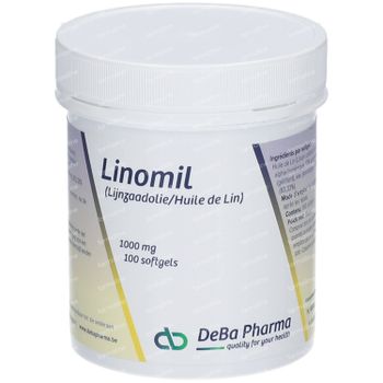 Deba Pharma Linomil 1000 mg 100 gélules souples