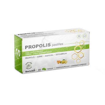 SoriaBel Propolis Pastilles 20 comprimés à sucer