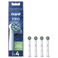 Oral-B Pro CrossAction Refill 4 brosse à dents