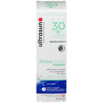Ultrasun Face Mineral Zonnecrème SPF30 40 ml