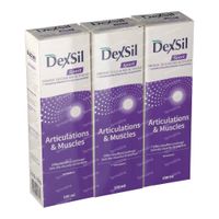DexSil Sport Joints & Muscles Gel Tripack 300 ml