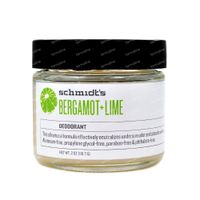 Schmidts Natural Deodorant Bergamot and Lime 57 g