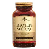 Solgar Vitamins - Biotin 5000 µg (biotine 5000 mcg)