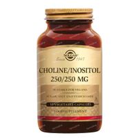 Solgar Choline/Inositol 250/250 mg 50 kapseln