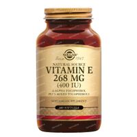 Solgar Vitamin E 268 mg/400 IU Complex 100 gélules souples