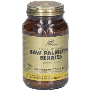 Solgar Saw Palmetto Berries 100 capsules