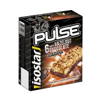 Isostar Sport Bar Pulse Noisette Chocolat 6x23 g