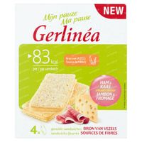 Gerlinéa Meine Pause Gefüllte Sandwichs Schinken & Käse 4x20 g