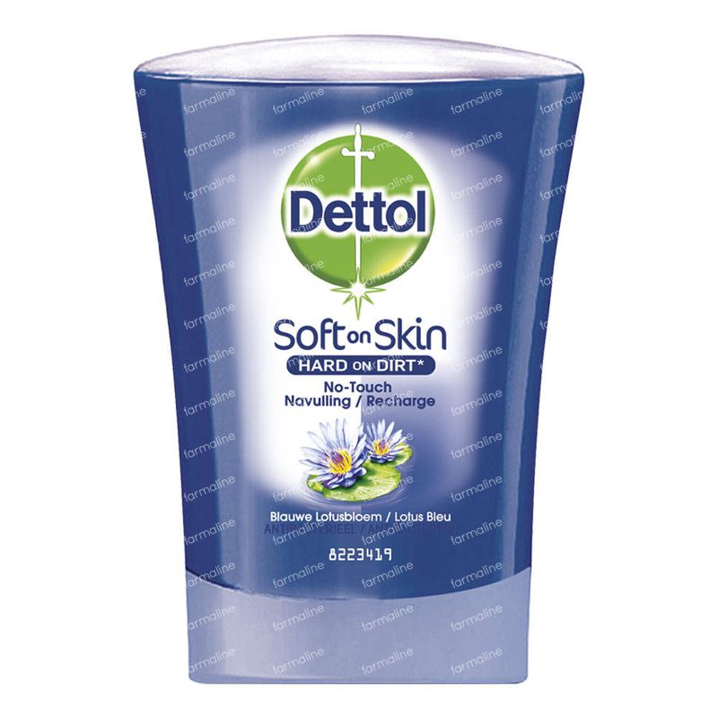 Dettol No Touch Handzeep Navulling Blauwe Lotusbloem 250 Ml