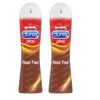 Durex Play Real Feeling Lubrifiant Duopack 2x50 ml