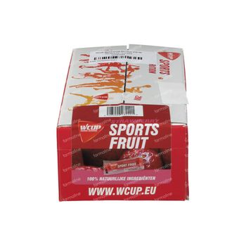 WCUP Sports Fruit Aardbei 12x25 g