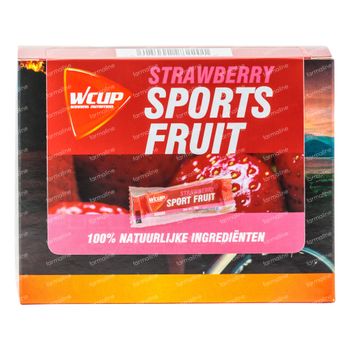 WCUP Sports Fruit Aardbei 12x25 g