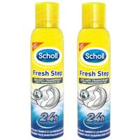 Scholl Fresh Step Antitranspiratie Deodorant 2x150 ml