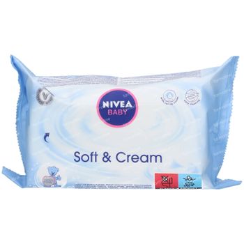 Nivea Baby Soft & Cream Reinigingsdoekjes 63 stuks