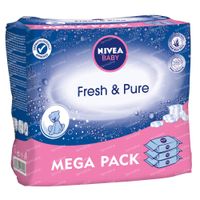 Nivea Baby Fresh & Pure Reinigungstücher Refill 3x63 st