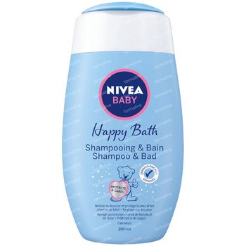 Nivea Baby Happy Bath Shampoo & Bad 200 ml