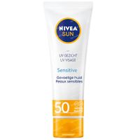 Image of Nivea Sun UV Gezicht Gevoelige Huid SPF50 50 ml 