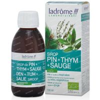 Ladrôme Siroop Den+Tijm+Salie Bio 150 ml