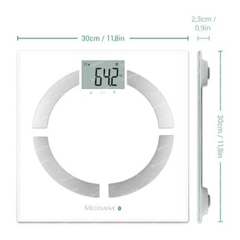 Medisana Pèse-Personne d‘Analyse Corporelle Connect BS444 1 pièce
